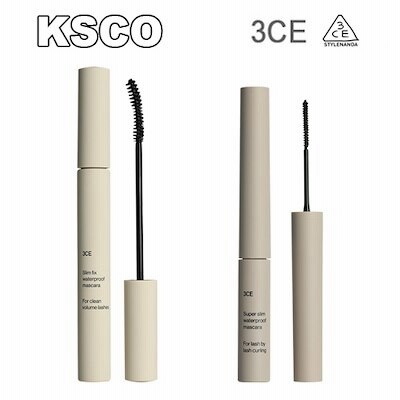 スリーコンセプトアイズ スリム ウォータープルーフ マスカラ 3g/6.5g 韓国コスメ