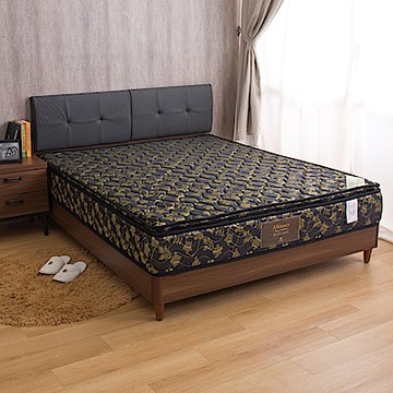 AS DESIGN雅司家具-璐易絲系列護背升級款-抗菌防?正三線硬式雙人5尺彈簧床墊