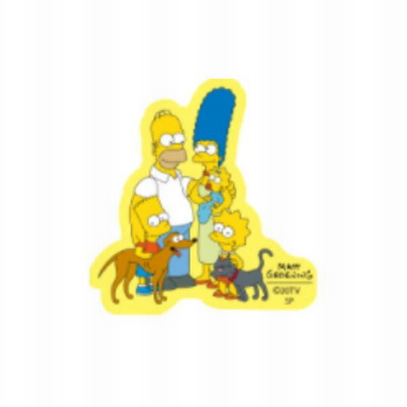 スモss1009 ザ シンプソンズ The Simpsons キャラクターステッカー ファミリー シンプソンズ アメリカ テレビ アニメ アメキャラ 通販 Lineポイント最大get Lineショッピング