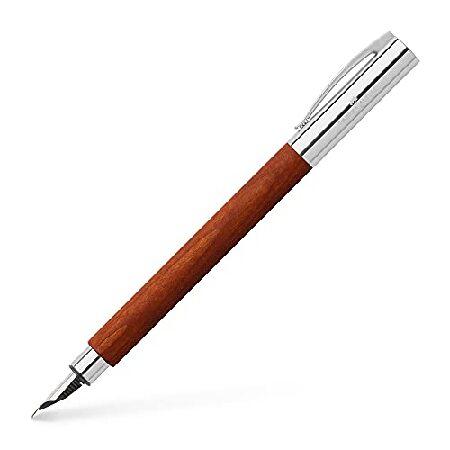 Faber-Castell Ambition Pearwood Brown Fountain Pen 万年筆 (並行輸入品)