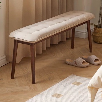 公司貨 超低價 實木換鞋凳家用進門長條凳坐凳一體可坐式入戶鞋架軟包坐墊穿鞋凳 快速發貨