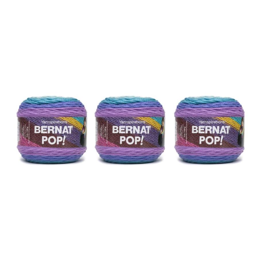 Bernat Pop Masquerade Yarn Pack of 141g 5oz Acrylic Medium (Worst