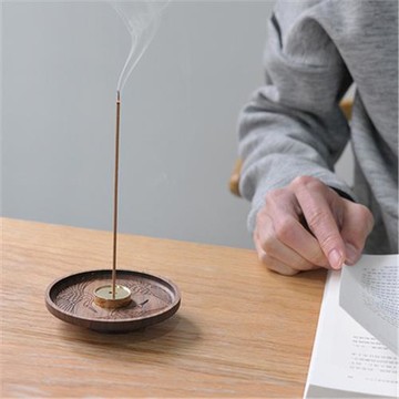 木香 銅木香碟仿古宋式簡約香插中式風雅線香家用室內 閑趣別院