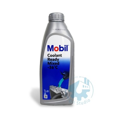 【美機油】Mobil Coolant Ready Mixed -36°C 水箱精 水箱水 藍色 1L