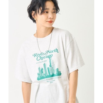 mt8440-MINI URAKE Patchwork Like Short Sleeve Tee Tシャツ-