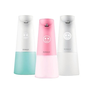 【預購】【滿3000贈Targus後背包】Fuwaly微笑泡泡給皂機1入全配組(Panasonic充電電池+抗菌洗手慕斯) 粉色