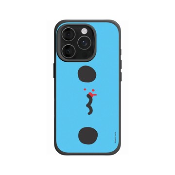 iPhone 16 Pro SolidX 黑 - 貓貓蟲咖波 Bugcat Capoo - 經典大臉咖波