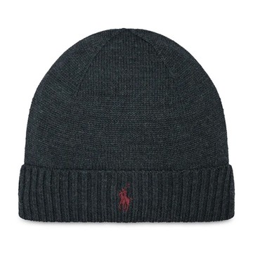 POLO RALPH LAUREN FO HAT COLD WEATHER HAT 灰色男款配件