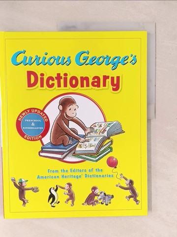 【書寶二手書T1／兒童文學_YXO】Curious George’s Dictionary_Editors of the American Heritage Diction