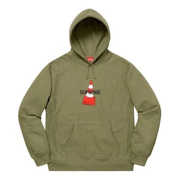 Supreme FW19 Week 1 Cone Hooded Sweatshirt 'Green'