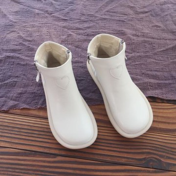 瘦瘦靴子女2024新款秋冬女靴韓版百搭軟底小短靴女加絨切爾西靴女