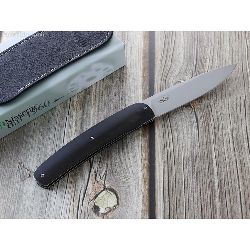 マセリン 380 EB グルメ エボニー 折り畳みナイフ Maserin GOURMET Ebony folding knife