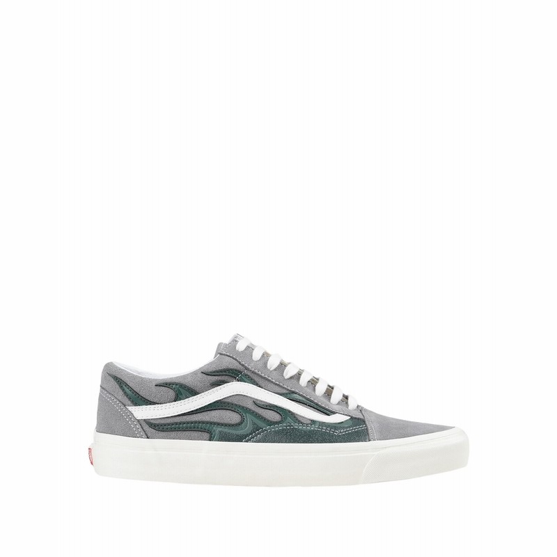 ヴァンズ Vans スニーカー グレー 9 革 スニーカー 通販 Lineポイント最大get Lineショッピング