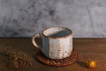 志野燒白色系咖啡杯230cc