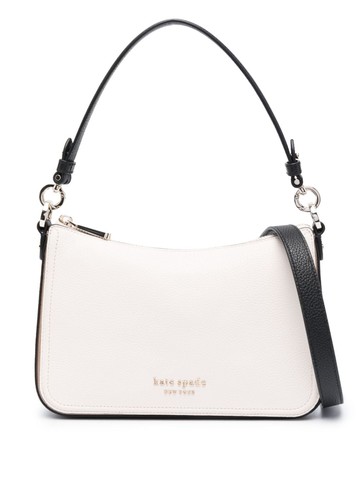 Kate Spade - two-tone leather shoulder bag - women - Calf Leather - One Size - Neutrals