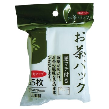 Ekomoda 茶葉濾袋，65枚入  95x70mm  日本製  單色  1包
