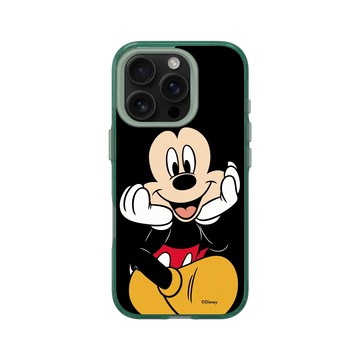 iPhone 16 Pro Clear 憂墨綠 - 迪士尼-米奇 Mickey - 米奇看著你