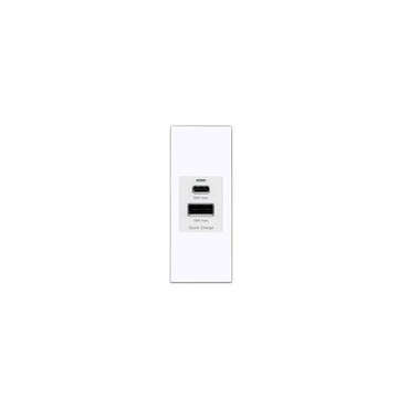 EZ CHARGER 國際牌(R)Panasonic(R)省空間 白色面板-磐石36W USB(A+C)