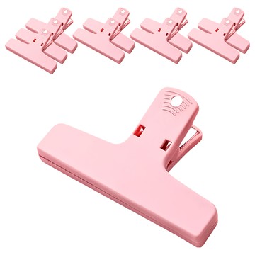 彩色復古磁吸夾 基本款 ABS+磁鐵材質  粉色  10個