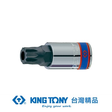 KING TONY 金統立 專業級工具 1/2"DR. 十二角中孔起子頭套筒 M18 KT402B18
