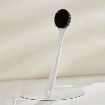 長柄竹炭纖維去角質沐浴刷/洗背刷/搓澡刷 單一規格