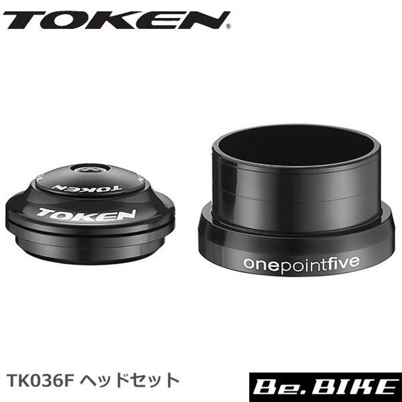 TOKEN TK036F ヘッドセット 1-1/8+1.5テーパー 自転車 ヘッドパーツ