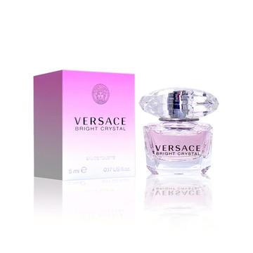 【Versace】凡賽斯 Bright Crystal 香戀水晶女性淡香水 (5ML) 沾式小香