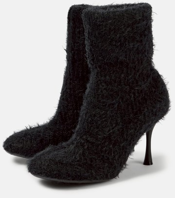 Gianvito Rossi 85 knitted bootie