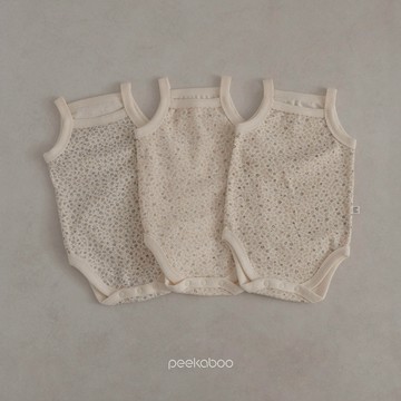 Peekaboo 星星花卉寶寶包屁衣【現貨+預購】寶寶背心 女寶包屁衣 寶寶髮帶 嬰兒衣服 連身衣 寶寶衣服 韓國童裝