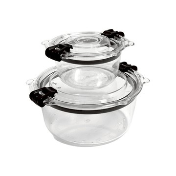 Latchlok Round 系列 TRITAN 圓形保鮮盒 / 圓形 2 件套組