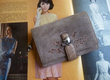 【老時光 OLD-TIME】早期二手老包達克公爵中型皮夾