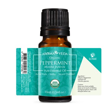 【Aroma•veda艾蘿蔓】有機薄荷精油10ml