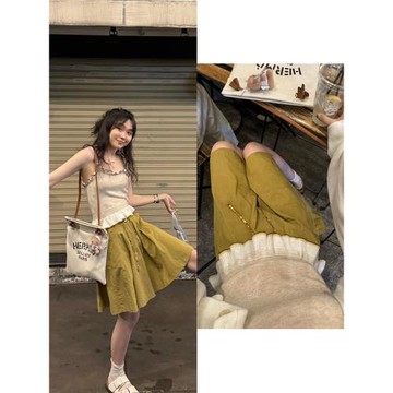 Roundshop | 乘涼神褲/ 特色抽繩中褲裙褲 寬松舒服至上 隨性feel