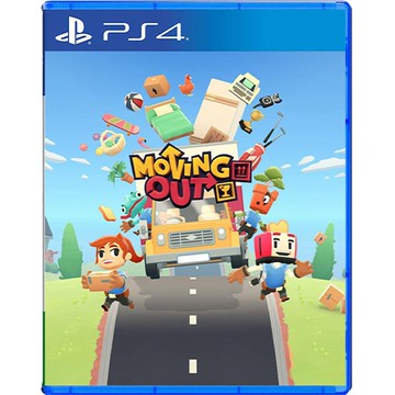 索尼PS4遊戲片   胡鬧搬家分手搬家Moving Out   繁體中文 全新/二手