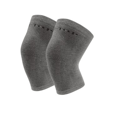 [快速出貨]【威品嚴選 x UNI-TOP】負離子竹炭多功能護膝1雙(護肘/小腿/保暖/透氣/質感灰#535)