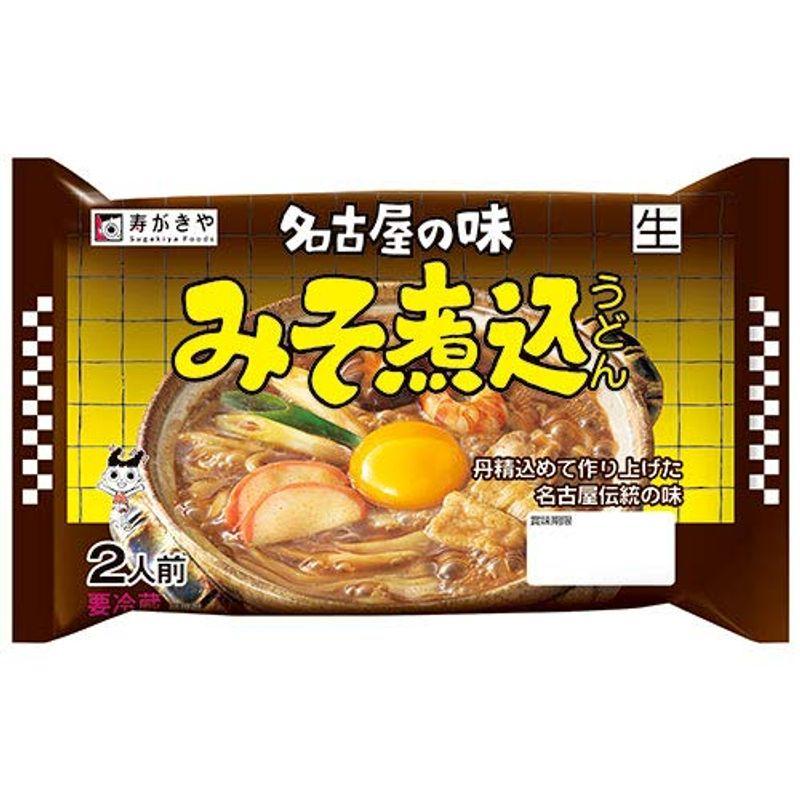 寿がきや みそ煮込みうどん 生うどん ６食セット（３袋）