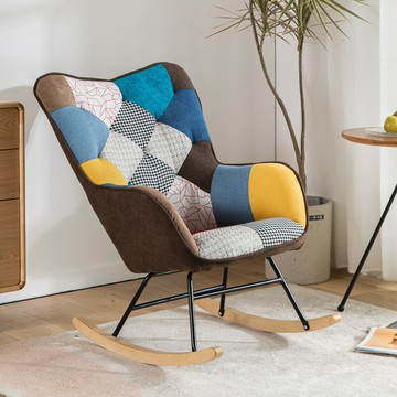 懶人沙發可躺可睡客廳企鵝搖搖椅飄窗陽臺休閑躺椅大人單人沙發椅