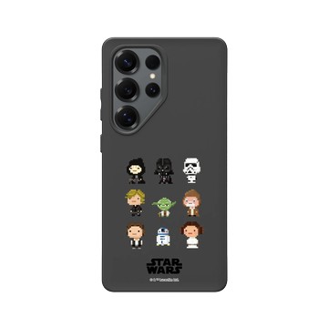 Galaxy S25 Ultra SolidSuit 黑 - 迪士尼-星際大戰 Star Wars - 星際大戰 – Q版角色混合