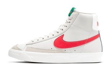 BLAZER MID 77 GS PLATINUM TINT BRIGHT CRIMSON
