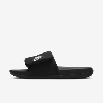Nike Offcourt Adjust Slide DQ9624-001 男 涼拖鞋 運動 休閒 舒適 魔鬼氈 黑