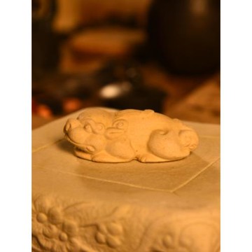 巴蜀漢陶吸水茶寵 貔貅