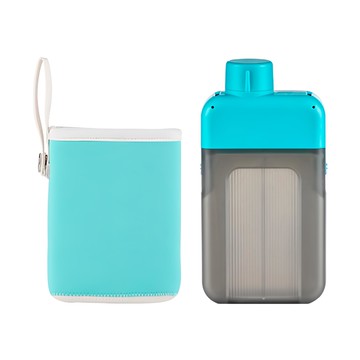 sillymann 扁平時尚水壺 - 300ml WPKA224  藍色  1個