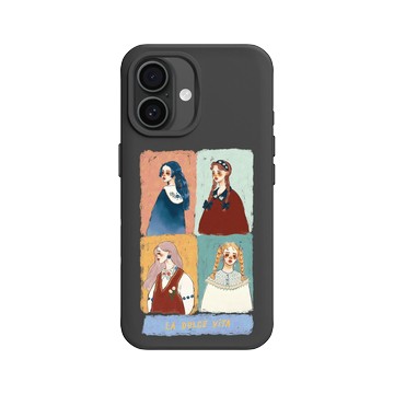 iPhone 16 SolidX 黑 - 甜蜜生活 - 優雅女子