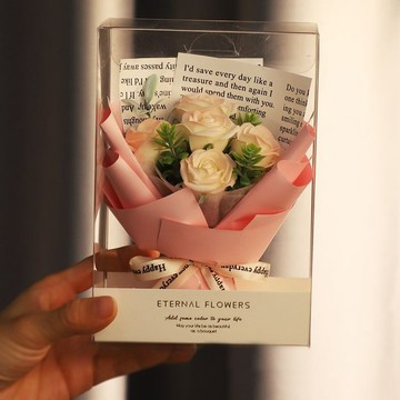 免運🥇花束迷你乾燥小花束 口袋花永生花仿真花 玫瑰花伴手禮 生日畢業禮物 扭扭棒花束  迷你花束 mini小清新玫瑰乾花