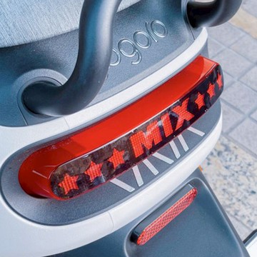 GOGORO MIX 尾燈貼  透明色  1個