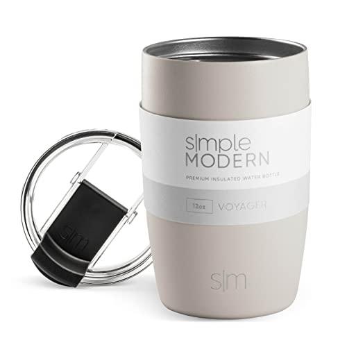 Travel Coffee Mug Tumbler with Flip Lid Reusable Insulated Stainle