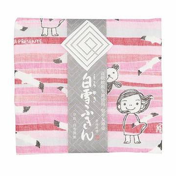 京友禪染萬用巾 / 風之色紅色