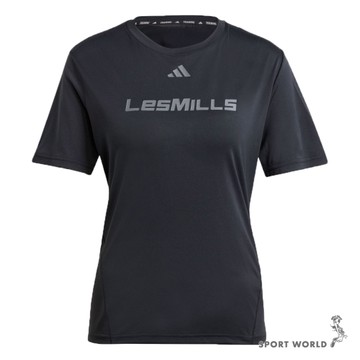 【下殺】Adidas 短袖上衣 女裝 排汗 黑【運動世界】IX7983