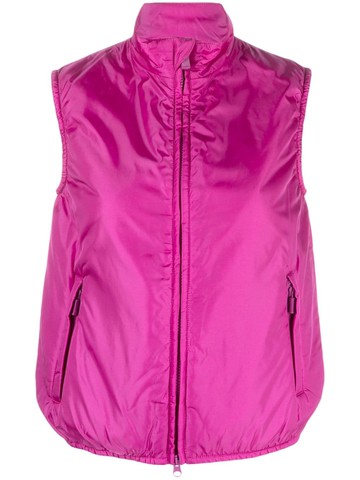ASPESI - Jillina high-neck vest - women - Polyester/Polyamide/Polyamide - M - Pink