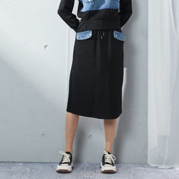 CLL巧玲瓏 牛仔口袋休閒裙 5529037